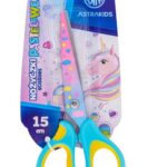 Nożyczki szkolne z ergonomicznym uchwytem 150 mm ASTRAKIDS Unicorn - 1 szt. blister