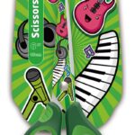 Nożyczki szkolne KEYROAD Tatto Soft, 15cm, blister, mix kolorów