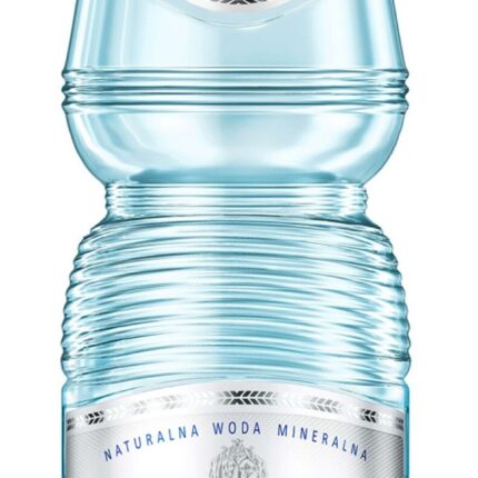 Woda CISOWIANKA, lekko gazowana, butelka plastikowa, 0,5l (opakowanie 12 szt.)