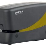 Zszywacz elektryczny OFFICE PRODUCTS, zszywa do 25 kartek, złoty/czarny