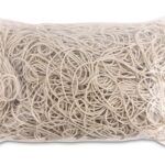 Gumki recepturki OFFICE PRODUCTS, średnica 100mm, 1,5x1,5mm, 60% kauczuku, 1000g, zgrzewka, białe
