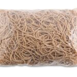 Gumki recepturki OFFICE PRODUCTS, średnica 100mm, 1,5x1,5mm, 60% kauczuku, 1000g, zgrzewka, naturalne