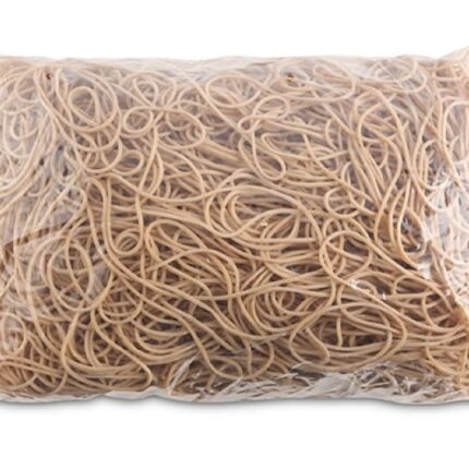 Gumki recepturki OFFICE PRODUCTS, średnica 100mm, 1,5x1,5mm, 60% kauczuku, 1000g, zgrzewka, naturalne