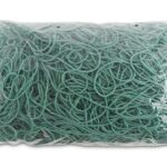 Gumki recepturki OFFICE PRODUCTS, średnica 100mm, 1,5x1,5mm, 60% kauczuku, 1000g, zgrzewka, zielone