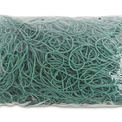 Gumki recepturki OFFICE PRODUCTS, średnica 100mm, 1,5x1,5mm, 60% kauczuku, 1000g, zgrzewka, zielone