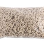 Gumki recepturki OFFICE PRODUCTS, średnica 20mm, 1,5x1,5mm, 60% kauczuku, 1000g, zgrzewka, białe