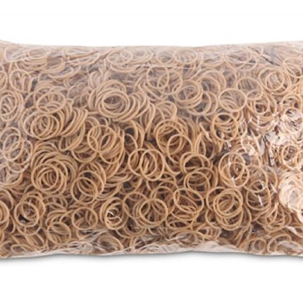 Gumki recepturki OFFICE PRODUCTS, średnica 20mm, 1,5x1,5mm, 60% kauczuku, 1000g, zgrzewka, naturalne
