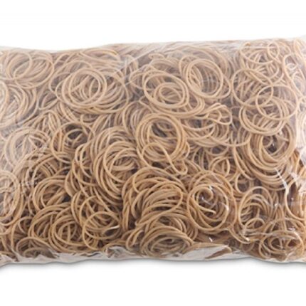 Gumki recepturki OFFICE PRODUCTS, średnica 30mm, 1,5x1,5mm, 60% kauczuku, 1000g, zgrzewka, naturalne
