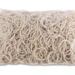 Gumki recepturki OFFICE PRODUCTS, średnica 40mm, 1,5x1,5mm, 60% kauczuku, 1000g, zgrzewka, białe