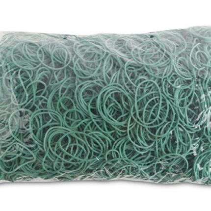 Gumki recepturki OFFICE PRODUCTS, średnica 40mm, 1,5x1,5mm, 60% kauczuku, 1000g, zgrzewka, zielone