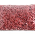Gumki recepturki OFFICE PRODUCTS, średnica 50mm, 1,5x1,5mm, 60% kauczuku, 1000g, zgrzewka, czerwone