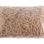 Gumki recepturki OFFICE PRODUCTS, średnica 50mm, 1,5x1,5mm, 60% kauczuku, 1000g, zgrzewka, naturalne