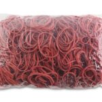 Gumki recepturki OFFICE PRODUCTS, średnica 50mm, 1,5x3mm, 60% kauczuku, 1000g, zgrzewka, czerwone