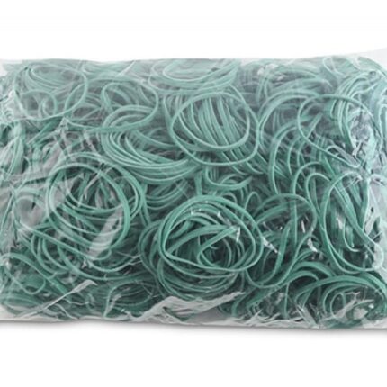 Gumki recepturki OFFICE PRODUCTS, średnica 50mm, 1,5x3mm, 60% kauczuku, 1000g, zgrzewka, zielone