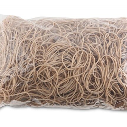 Gumki recepturki OFFICE PRODUCTS, średnica 60mm, 1,5x1,5mm, 60% kauczuku, 1000g, zgrzewka, naturalne