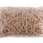 Gumki recepturki OFFICE PRODUCTS, średnica 80mm, 1,5x3mm, 60% kauczuku, 1000g, zgrzewka, naturalne