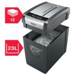 Niszczarka Rexel Momentum X312-SL Slimline, konfetti, P-3, 12 kart., 23l, czarna - obrazek 6