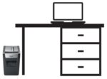 Niszczarka Rexel Momentum X312-SL Slimline, konfetti, P-3, 12 kart., 23l, czarna - obrazek 9