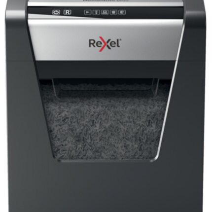 Niszczarka Rexel Momentum M510, mikro ścinki, P-5, 10 kart., 23l, czarna