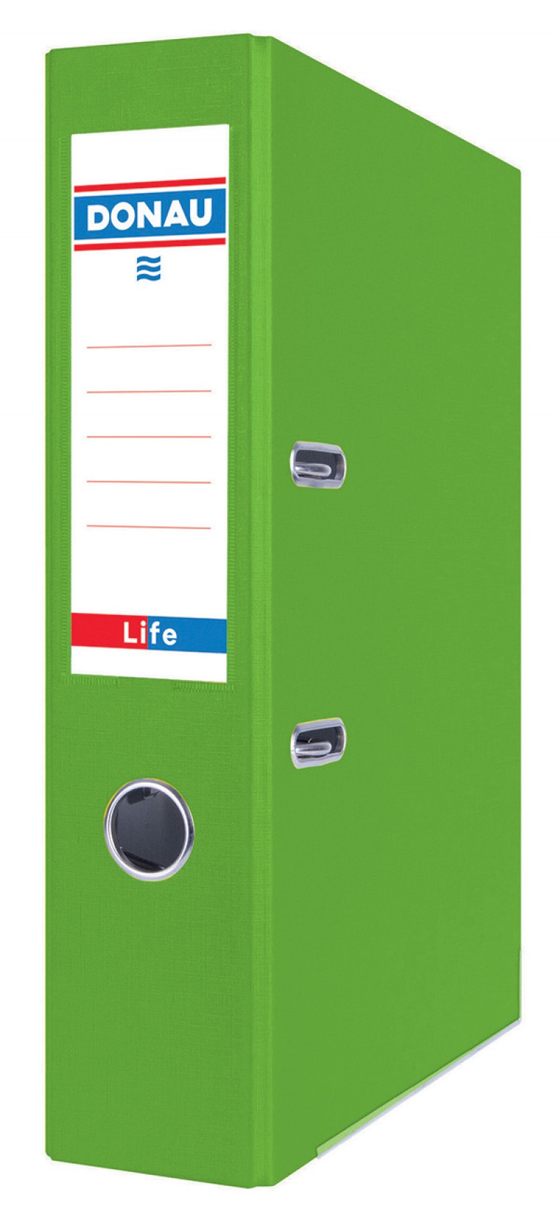 123538-128023-segregator_ringowy_donau_life_neon_a4_75mm_z-800w Segregator DONAU Life, neon, A4/75mm, zielony - obrazek 1