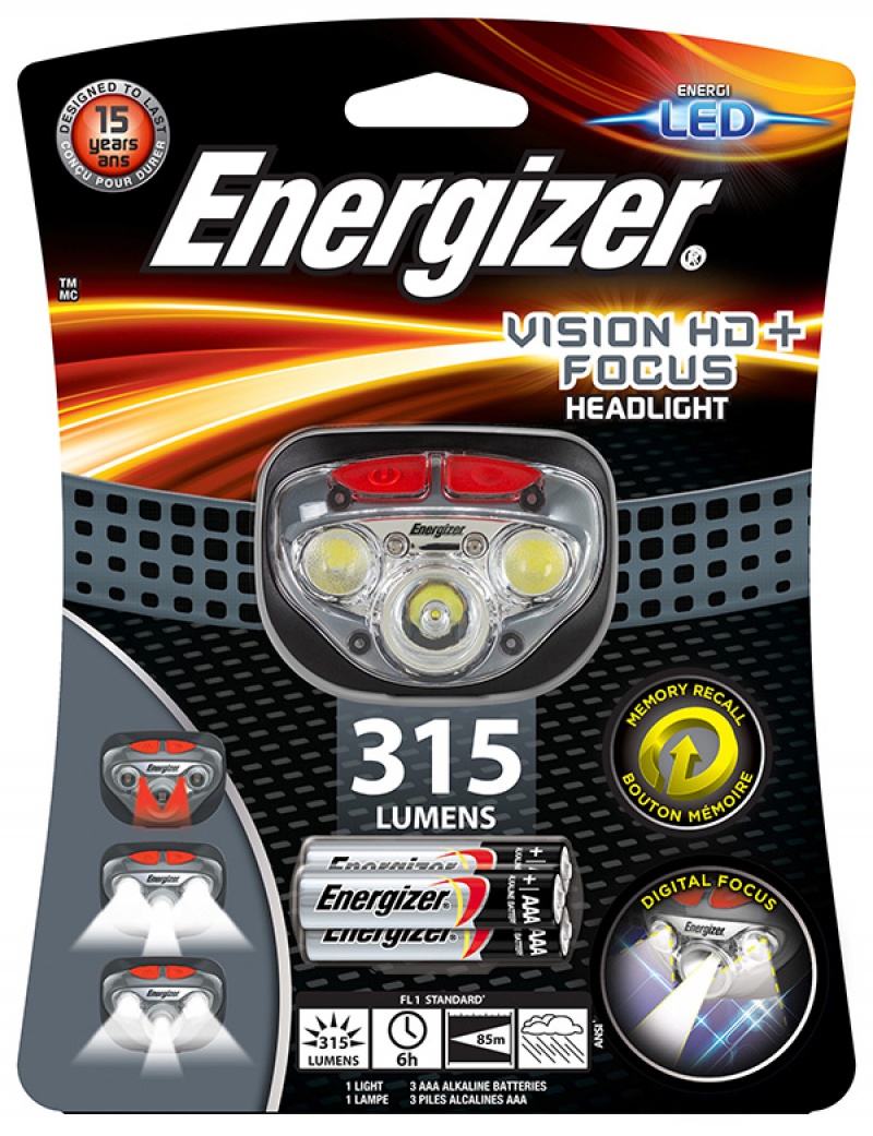 128343-132782-latarka_czolowa_energizer_vision_hd_plus_foc-800w Latarka czołowa ENERGIZER Vision HD Plus Focus Headlight + 3szt. baterii AAA, szara - obrazek 1