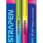 Długopis automatyczny 0,7 mm ASTRAPEN Diamond Neon - 2 szt. blister