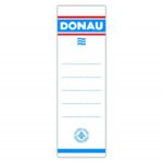 Etykiety samoprzylepne do segregatora DONAU, 54x153mm, jednostronne, 20szt.