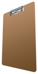 Clipboard DONAU Life, karton, A4, z klipsem, żółty - obrazek 2
