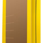 Teczka z gumką DONAU Life, Karton, A4, 500gsm, 3-skrz., żółty