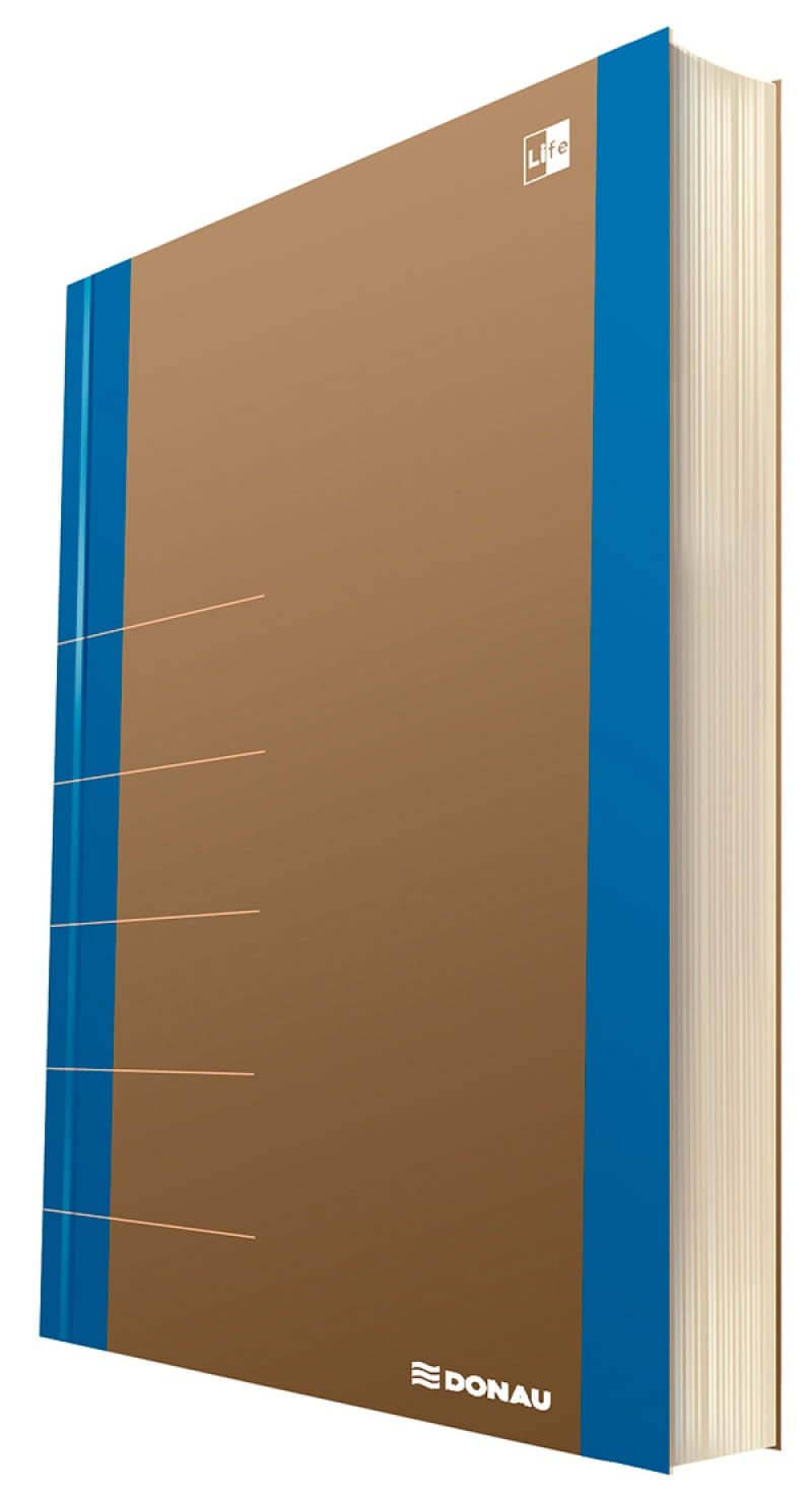 179038-172305-notatnik_donau_life_organizer_165x230mm_80_k-800w Notatnik DONAU Life, organizer, 165x230mm, 80 kart., niebieski - obrazek 1