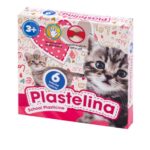 Plastelina szkolna Kotki 6 kolorów
