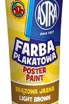 Farba plakatowa Astra tuba 30 ml - brązowa jasna
