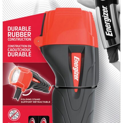 Latarka ENERGIZER Impact Led + 2szt. baterii AA, czarna