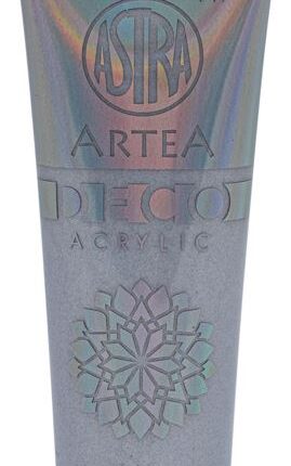 Farba akrylowa DECO ARTEA 75 ml tuba - Metaliczny Srebrny