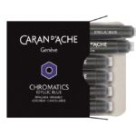 Naboje CARAN D'ACHE Chromatics Idyllic Blue, 6szt., niebieskie