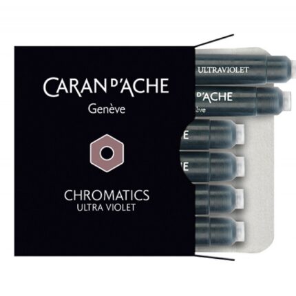 Naboje CARAN D'ACHE Chromatics Ultra Violet, 6szt., fioletowe