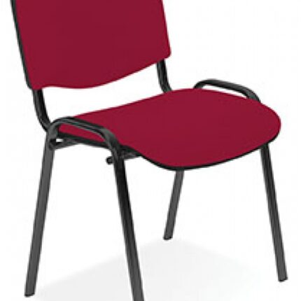 Krzesło konferencyjne OFFICE PRODUCTS Kos Premium, bordowe