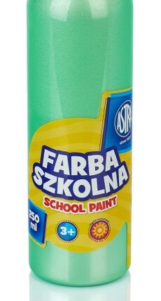 Farba szkolna Astra 250 ml - perłowa zielona