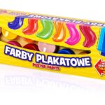 Farby plakatowe Astra 13 kol x 20 ml 12+1 kolor gratis PREMIUM BOX