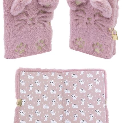 Pamiętnik z kłódką ASTRAPAP FLUFFY KITTY A5 96k