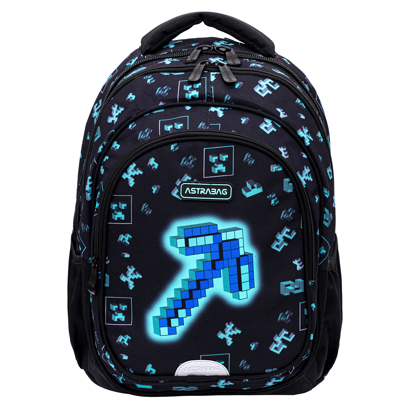 PLECAK ASTRABAG DARK PIXEL, AB300 DLA CHŁOPCA GAMING KLASA 4-8 DLA CHŁOPAKA KLASA 4 - 8 PLECAK ASTRABAG DARK PIXEL, AB300 DLA CHŁOPCA GAMING KLASA 4-8 DLA CHŁOPAKA KLASA 4 - 8 - obrazek 1