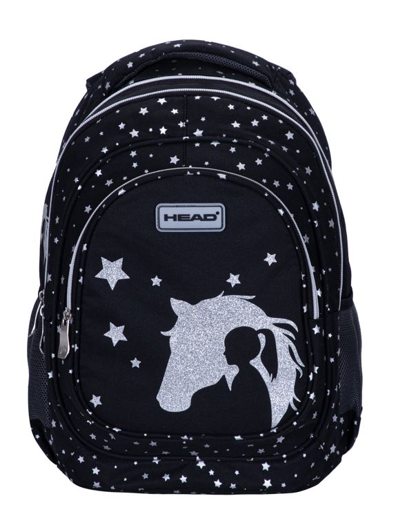 PLECAK HEAD GLITTER EFFECT SILVER DREAM, AB330 DLA DZIEWCZYNKI KLASA 1 - 3 PLECAK HEAD GLITTER EFFECT SILVER DREAM, AB330 DLA DZIEWCZYNKI KLASA 1 - 3 - obrazek 1