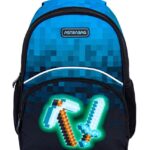 Plecaczek dziecięcy wycieczkowy ASTRABAG BLUE PIXEL, AK300