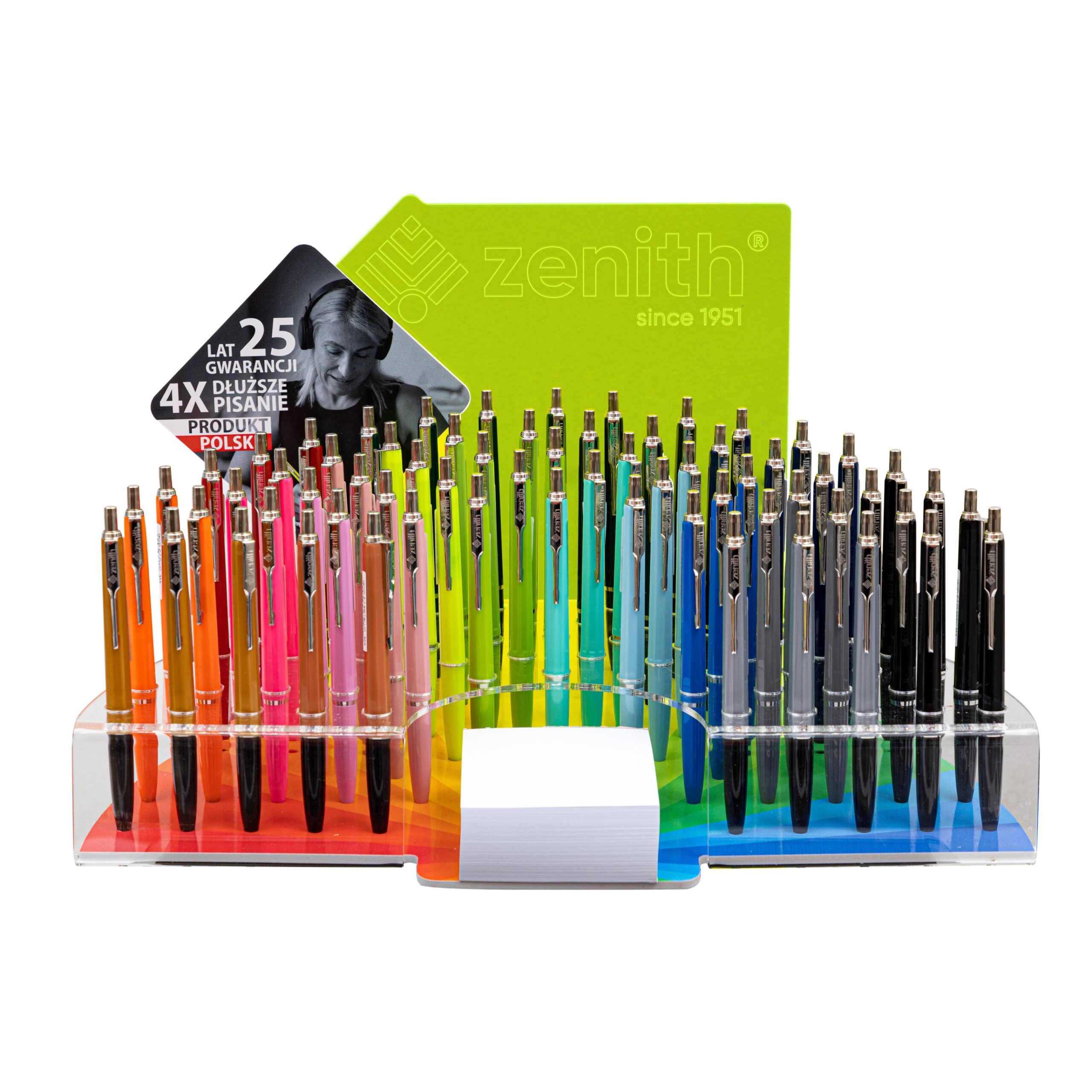 Długopis automatyczny 0,8 mm ZENITH 7 (65 szt. w ekspozytorze) Długopis automatyczny 0,8 mm ZENITH 7 (65 szt. w ekspozytorze) - obrazek 1