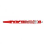 Długopis CARAN D'ACHE 849 Swiss Flag, M, czerwony