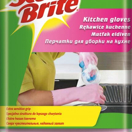 Rękawice SCOTCH BRITE™ Kuchenne, rozm. L, różowe