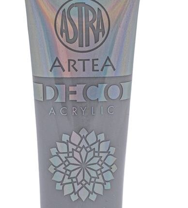 Farba akrylowa DECO ARTEA 75 ml tuba - Szary
