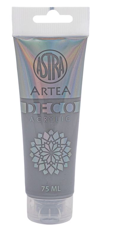 Farba akrylowa DECO ARTEA 75 ml tuba - Szary Farba akrylowa DECO ARTEA 75 ml tuba - Szary - obrazek 1