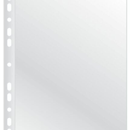 KOSZULKA NA DOK. KRYSTALICZNA KBK, PP, W FOLII, A4, 55 UM, 100SZT., TRANSPA
