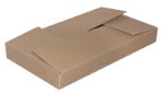 Pudło pakowe OFFICE PRODUCTS, zamykane, 627x367x66mm, typ InP A, szare - obrazek 2